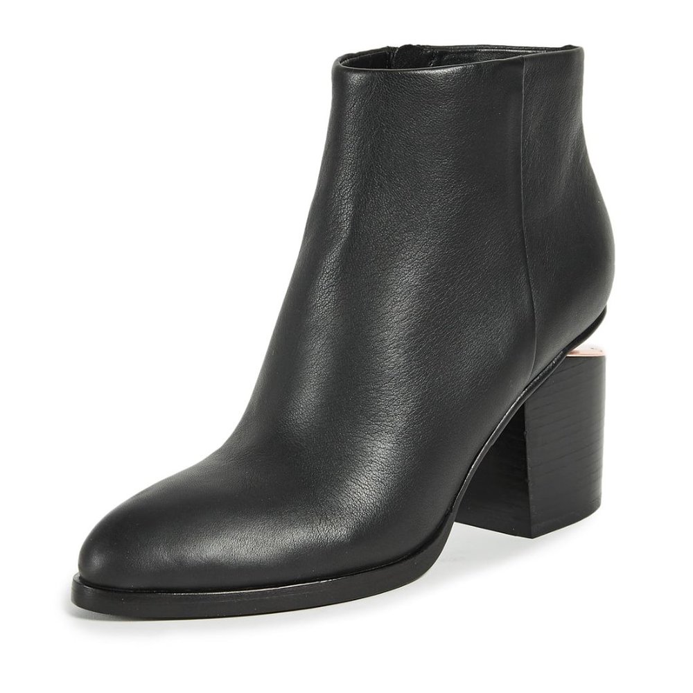 🔥 Rose Gold Alexander Wang Gabi Booties  🔥 Size 38 or 7.5 EUC